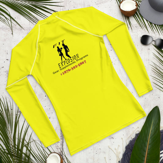 Camiseta de protección contra erupciones Fit Explosion para hombre, color dorado