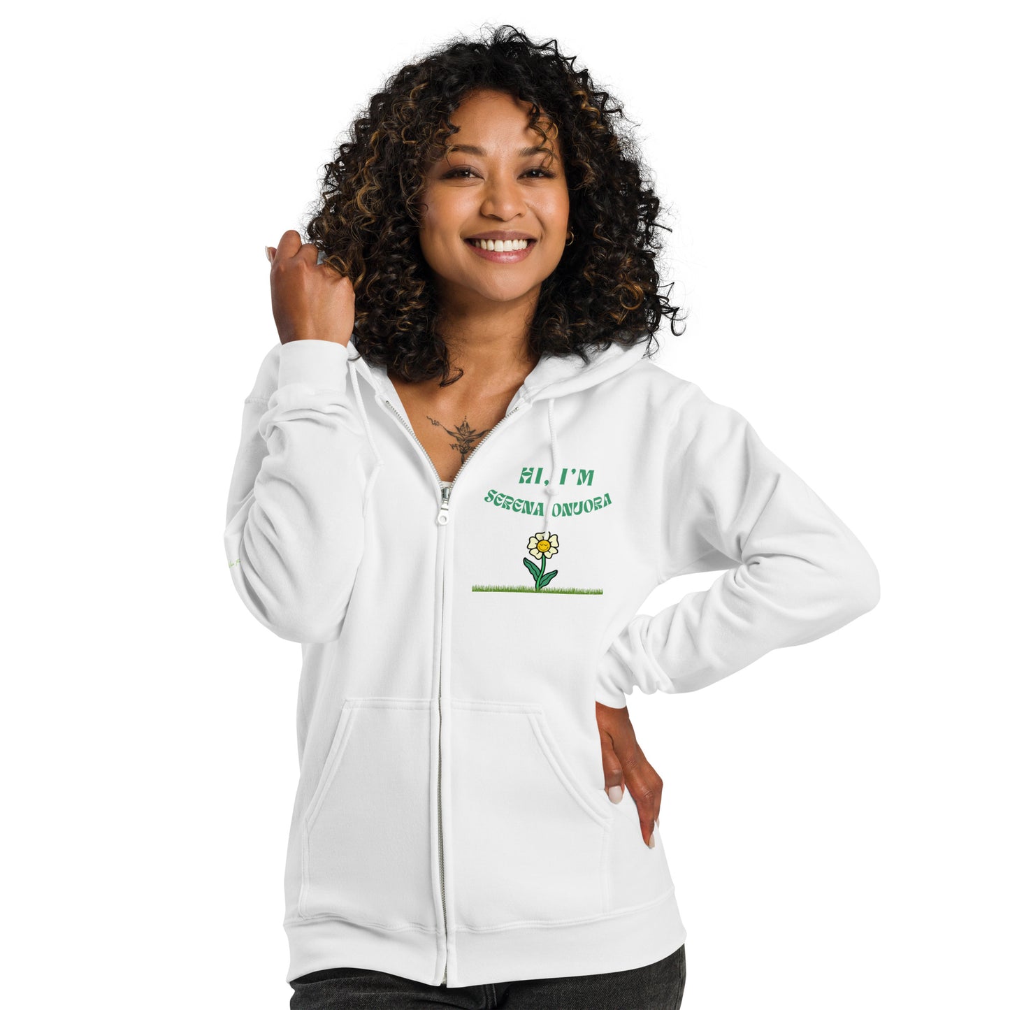 Custom Serena Heavy Blend Zip Hoodie
