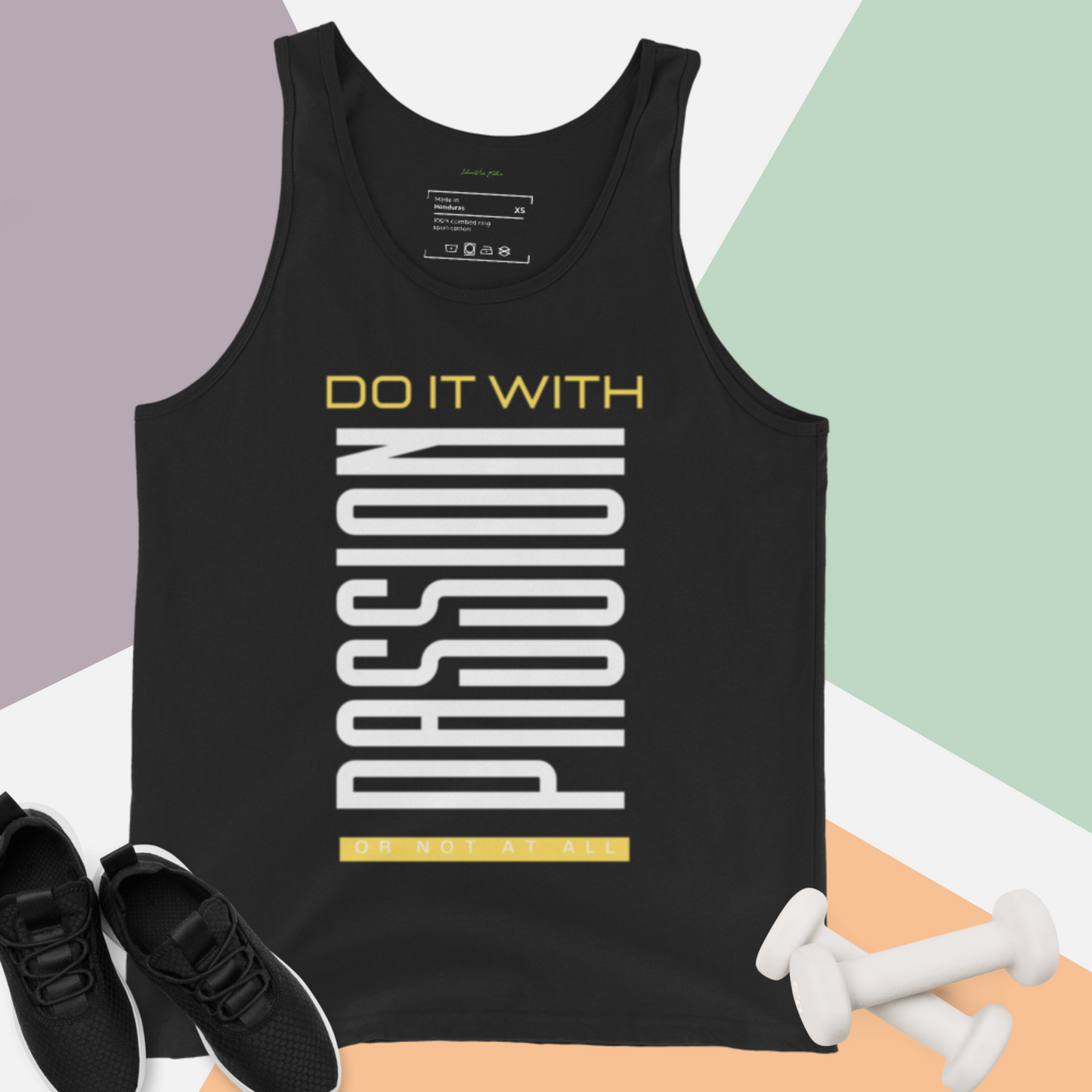 Do It With Passion Unisex Tank Top