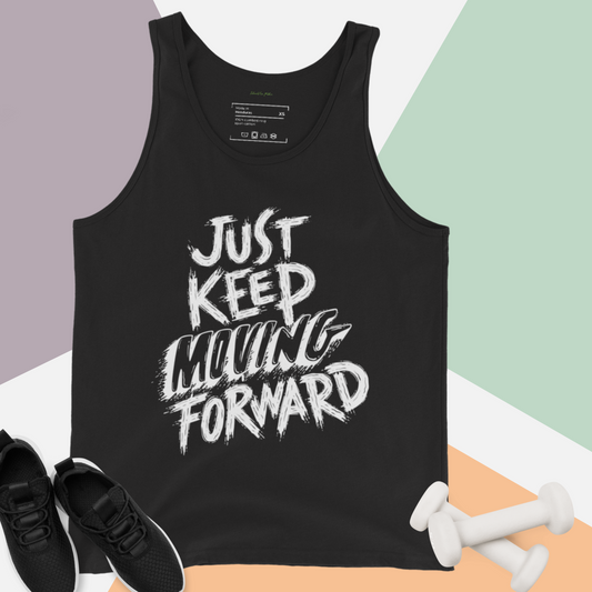 Just Keep Moving Unisex Tank Top