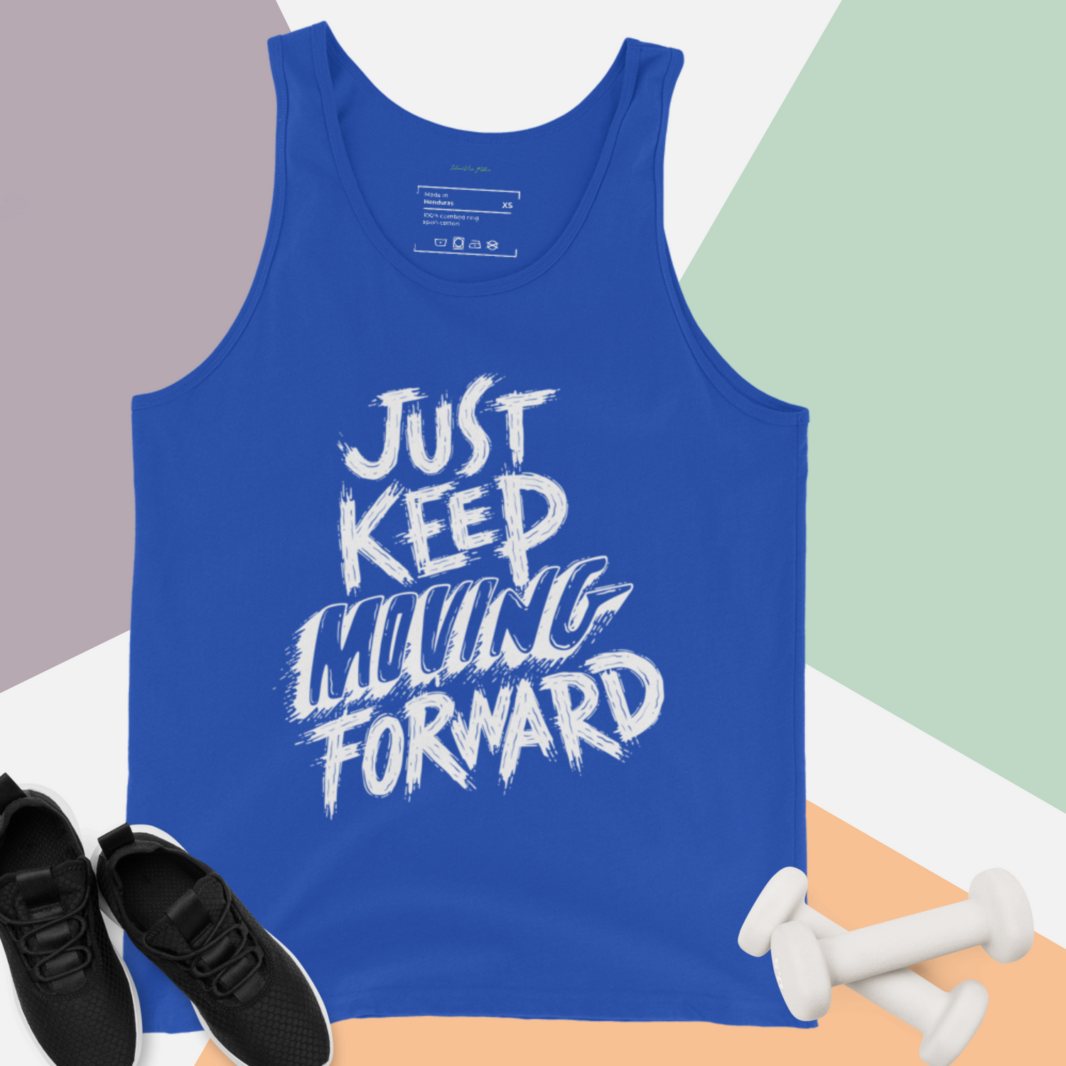 Just Keep Moving Unisex Tank Top | Island Wear Fashion