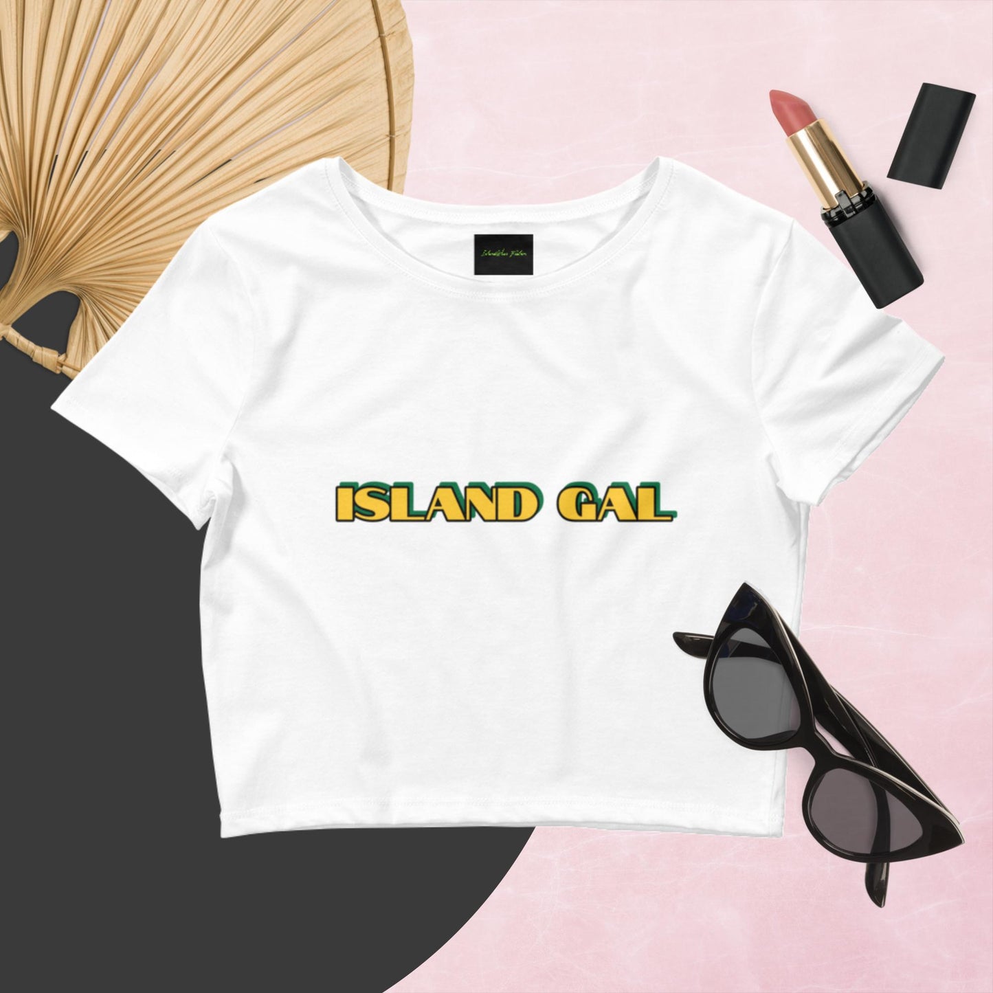 IslandWear Fashion IslandGal Crop Tee