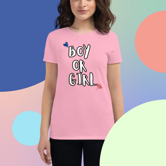 Gender Reveal Short Sleeve T-shirt