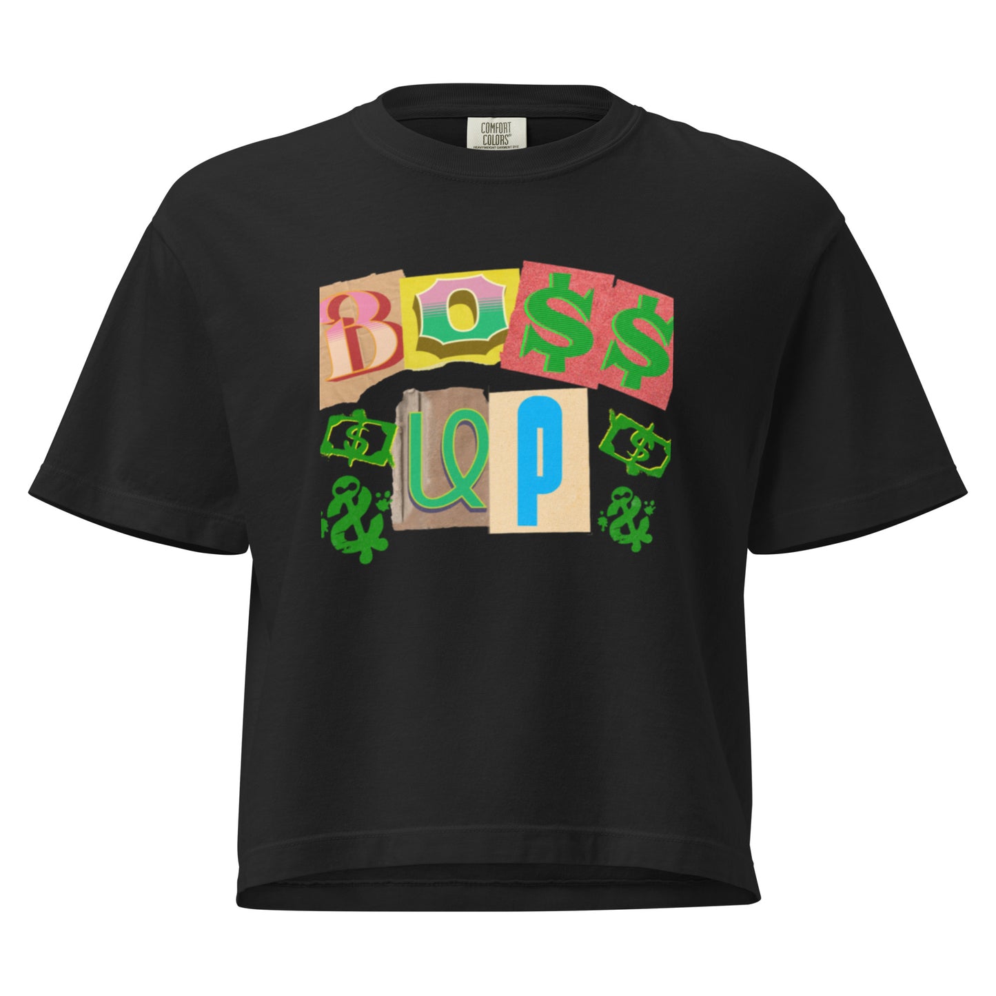 Bo$$ Up Boxy Tee | Island Wear Fashion